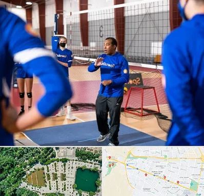 مربی والیبال در وکیل آباد مشهد