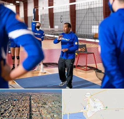 مربی والیبال در بندر ماهشهر