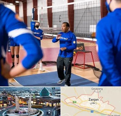 مربی والیبال در زنجان