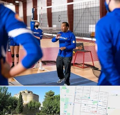 مربی والیبال در مرداویج اصفهان