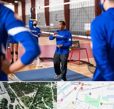 مربی والیبال در سالاریه قم