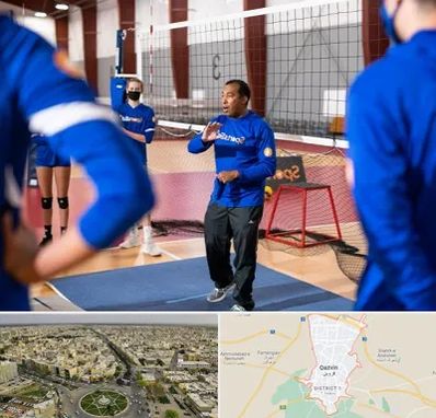 مربی والیبال در قزوین