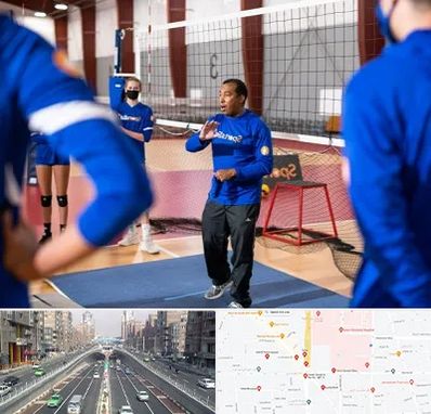 مربی والیبال در توحید