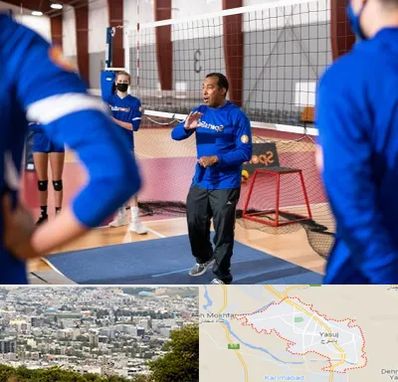 مربی والیبال در یاسوج