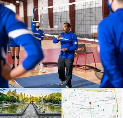 مربی والیبال در سرسبز