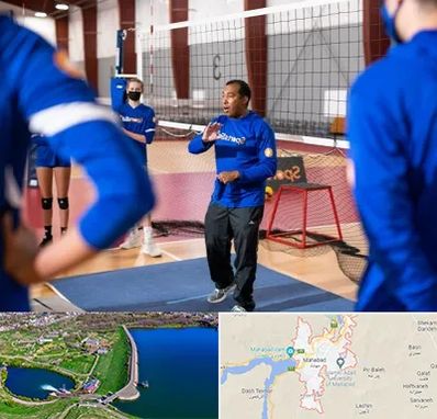 مربی والیبال در مهاباد