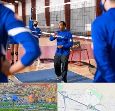 مربی والیبال در رشدیه تبریز