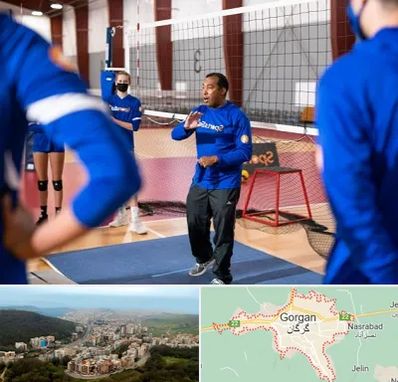 مربی والیبال در گرگان