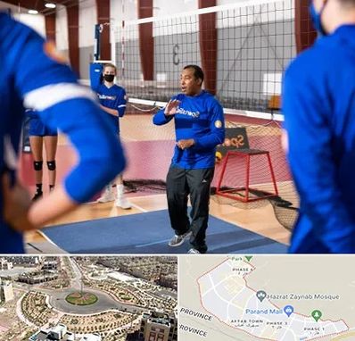 مربی والیبال در پرند