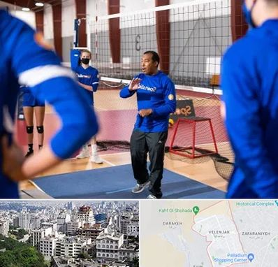 مربی والیبال در ولنجک 