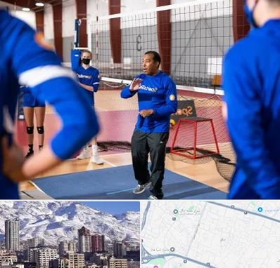 مربی والیبال در ازگل