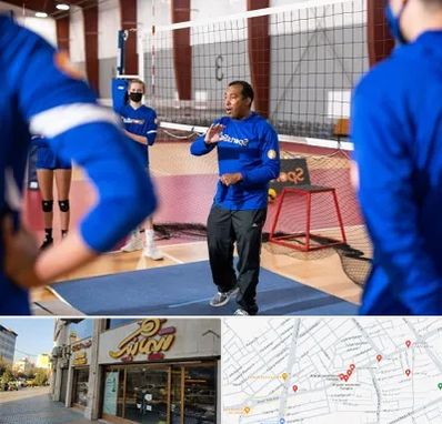 مربی والیبال در عطاران قم