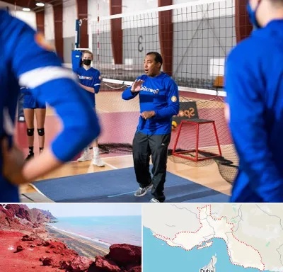 مربی والیبال در هرمزگان