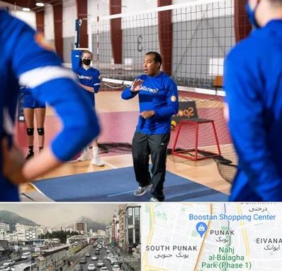 مربی والیبال در پونک 