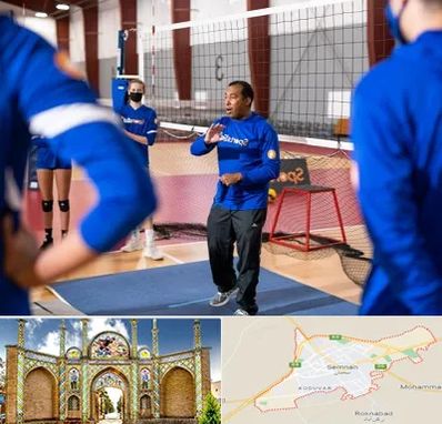 مربی والیبال در سمنان