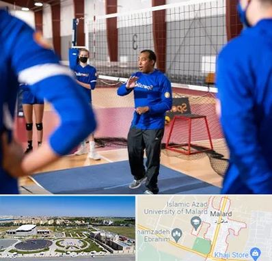 مربی والیبال در ملارد