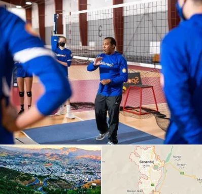 مربی والیبال در سنندج