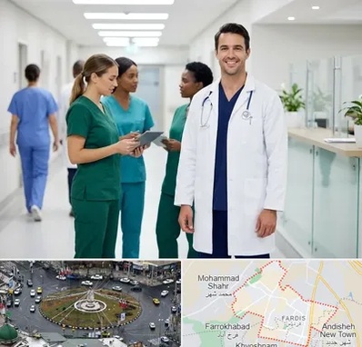 روپوش و اسکراب پزشکی در فردیس کرج 