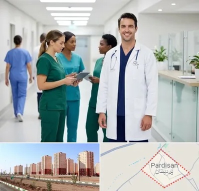 روپوش و اسکراب پزشکی در پردیسان قم 