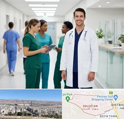 روپوش و اسکراب پزشکی در شهرک گلستان شیراز 