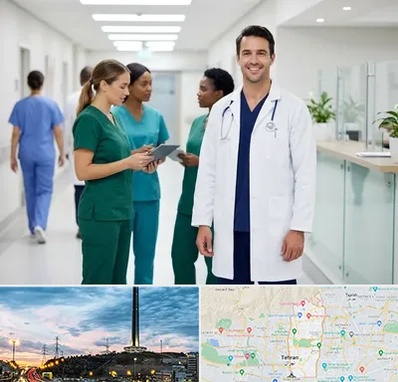 روپوش و اسکراب پزشکی در منطقه 2 تهران 