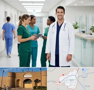 روپوش و اسکراب پزشکی در ایرانشهر