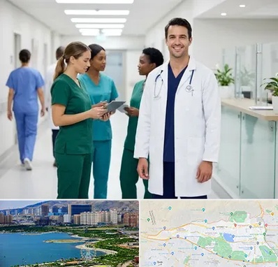 روپوش و اسکراب پزشکی در منطقه 22 تهران