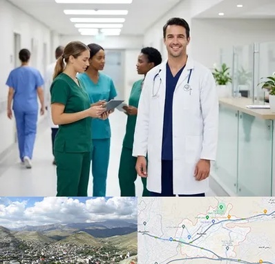 روپوش و اسکراب پزشکی در رودهن