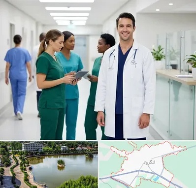 روپوش و اسکراب پزشکی در لنگرود