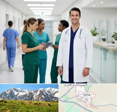 روپوش و اسکراب پزشکی در ازنا