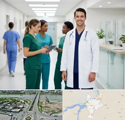 روپوش و اسکراب پزشکی در میاندوآب