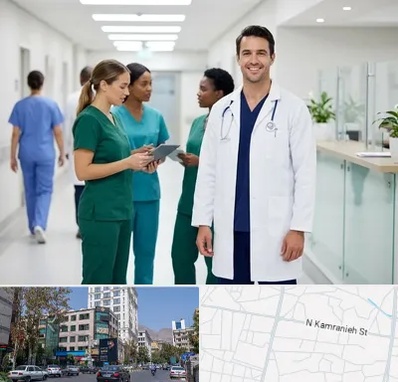 روپوش و اسکراب پزشکی در کامرانیه