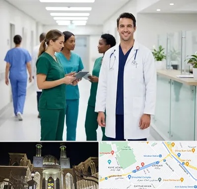 روپوش و اسکراب پزشکی در زرگری شیراز 