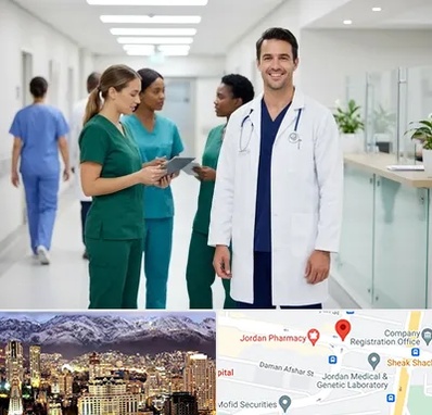 روپوش و اسکراب پزشکی در جردن 