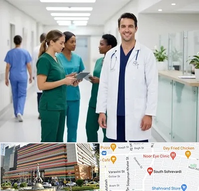 روپوش و اسکراب پزشکی در سهروردی 