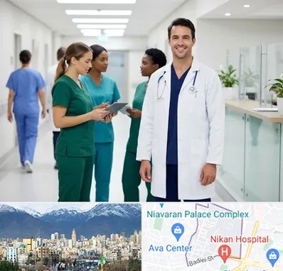 روپوش و اسکراب پزشکی در آجودانیه