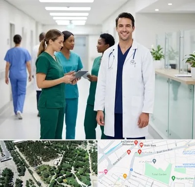 روپوش و اسکراب پزشکی در سالاریه قم 