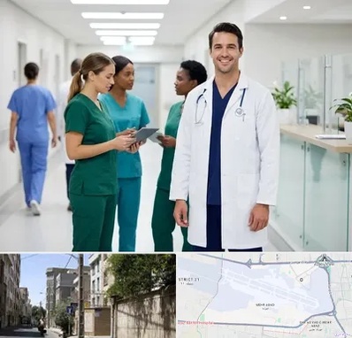 روپوش و اسکراب پزشکی در مهرآباد
