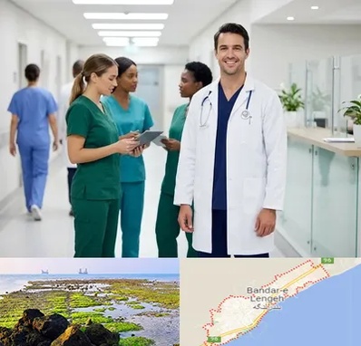 روپوش و اسکراب پزشکی در بندرلنگه