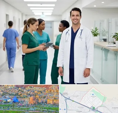 روپوش و اسکراب پزشکی در رشدیه تبریز 