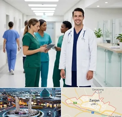 روپوش و اسکراب پزشکی در زنجان