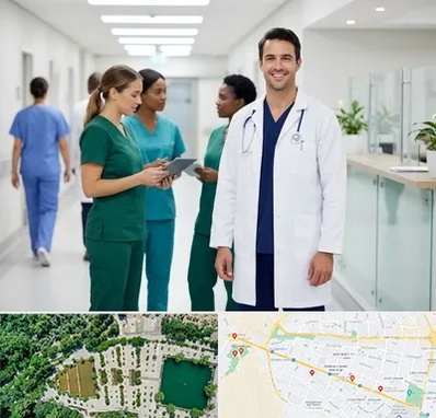 روپوش و اسکراب پزشکی در وکیل آباد مشهد