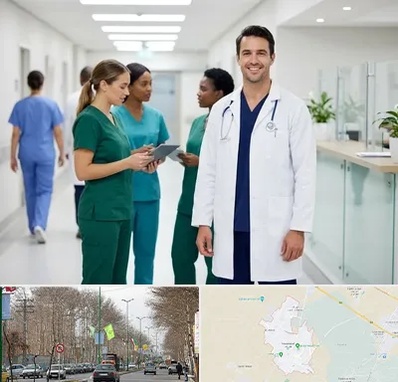 روپوش و اسکراب پزشکی در نظرآباد کرج 