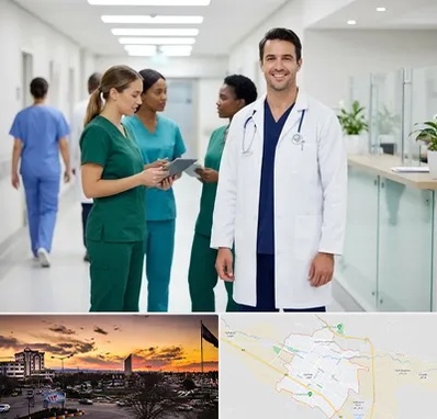 روپوش و اسکراب پزشکی در قوچان