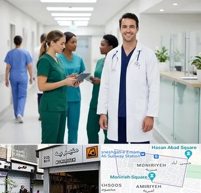 روپوش و اسکراب پزشکی در منیریه 