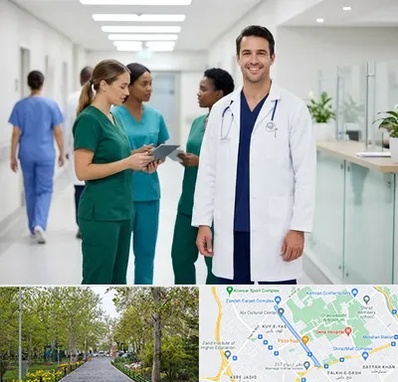 روپوش و اسکراب پزشکی در قدوسی غربی شیراز 