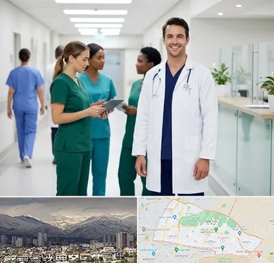 روپوش و اسکراب پزشکی در منطقه 4 تهران 