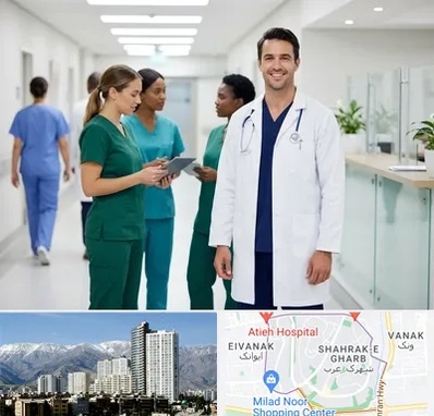 روپوش و اسکراب پزشکی در شهرک غرب 
