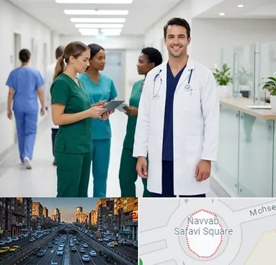 روپوش و اسکراب پزشکی در نواب 