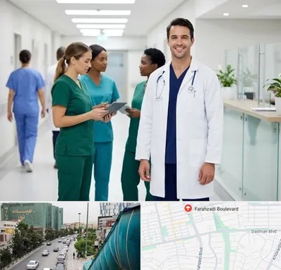 روپوش و اسکراب پزشکی در بلوار فرحزادی 